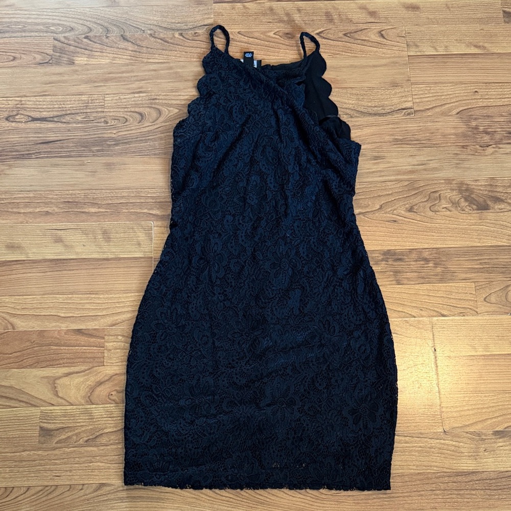 Women’s by & by Black Lace Dress Size 9